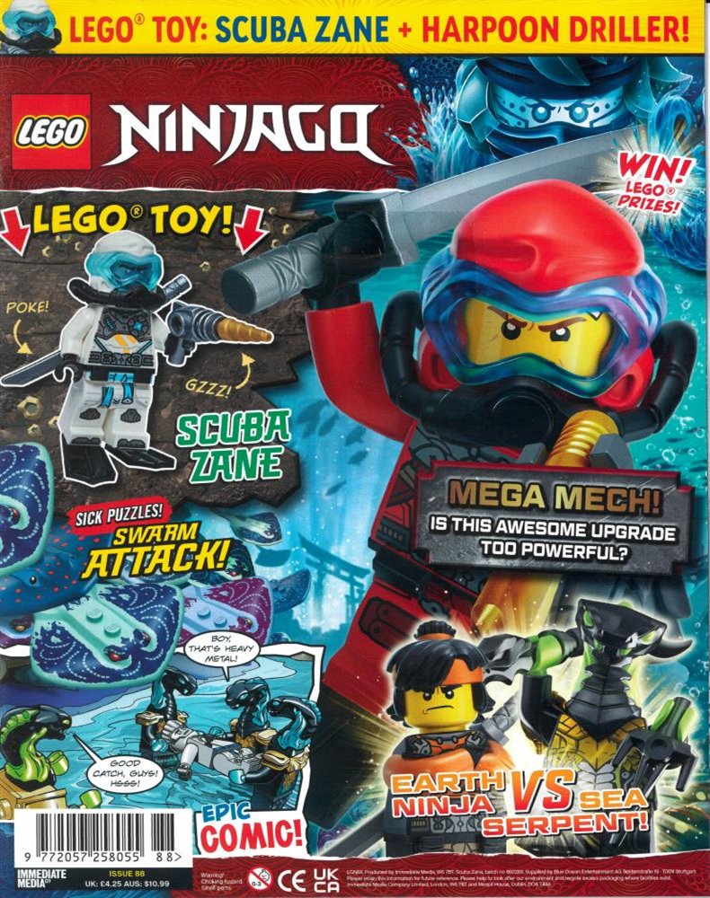 Lego Ninjago Magazine Issue NO 88