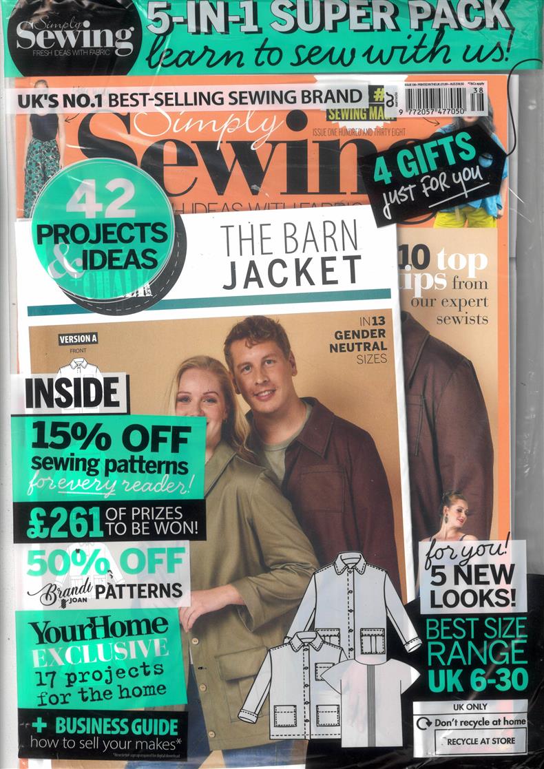 Simply Sewing - NO 138