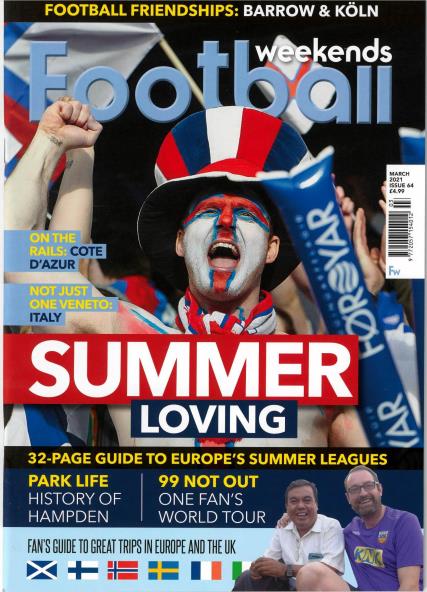 Football Weekends magazine
