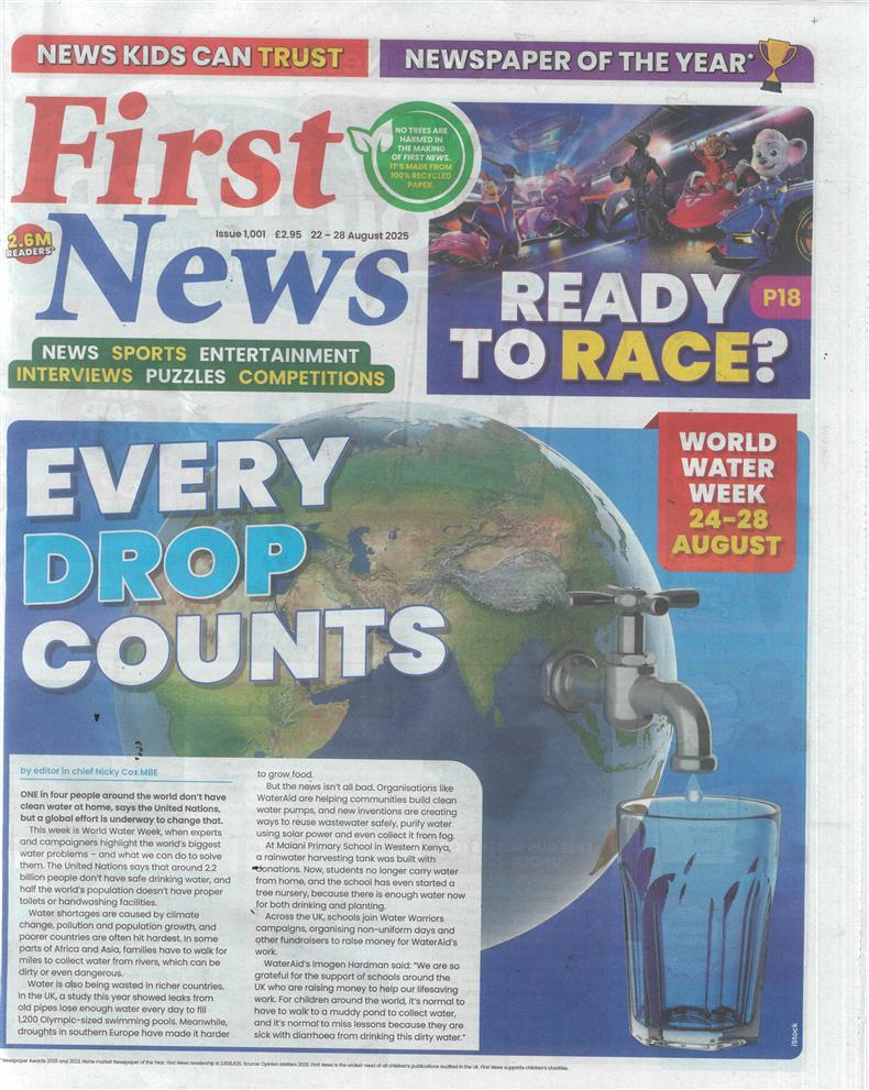 First News - NO 1001