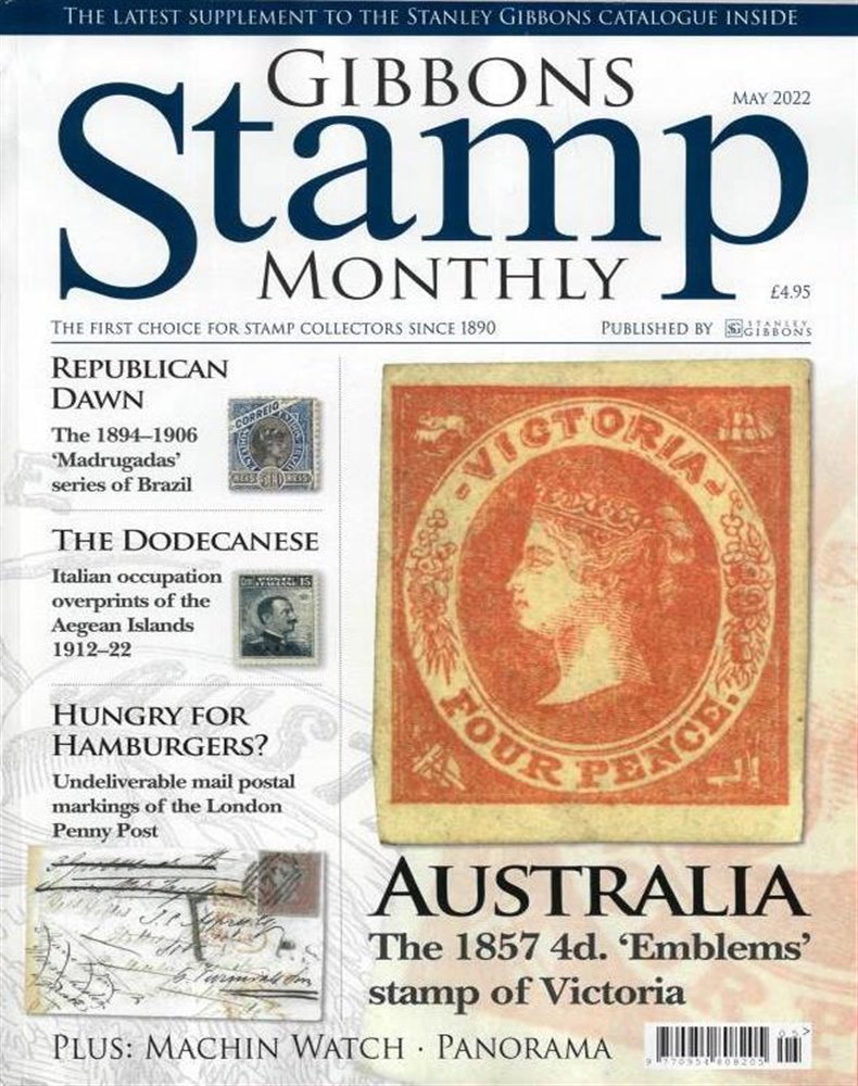 Gibbons Stamp Monthly Magazine Issue MAY 22