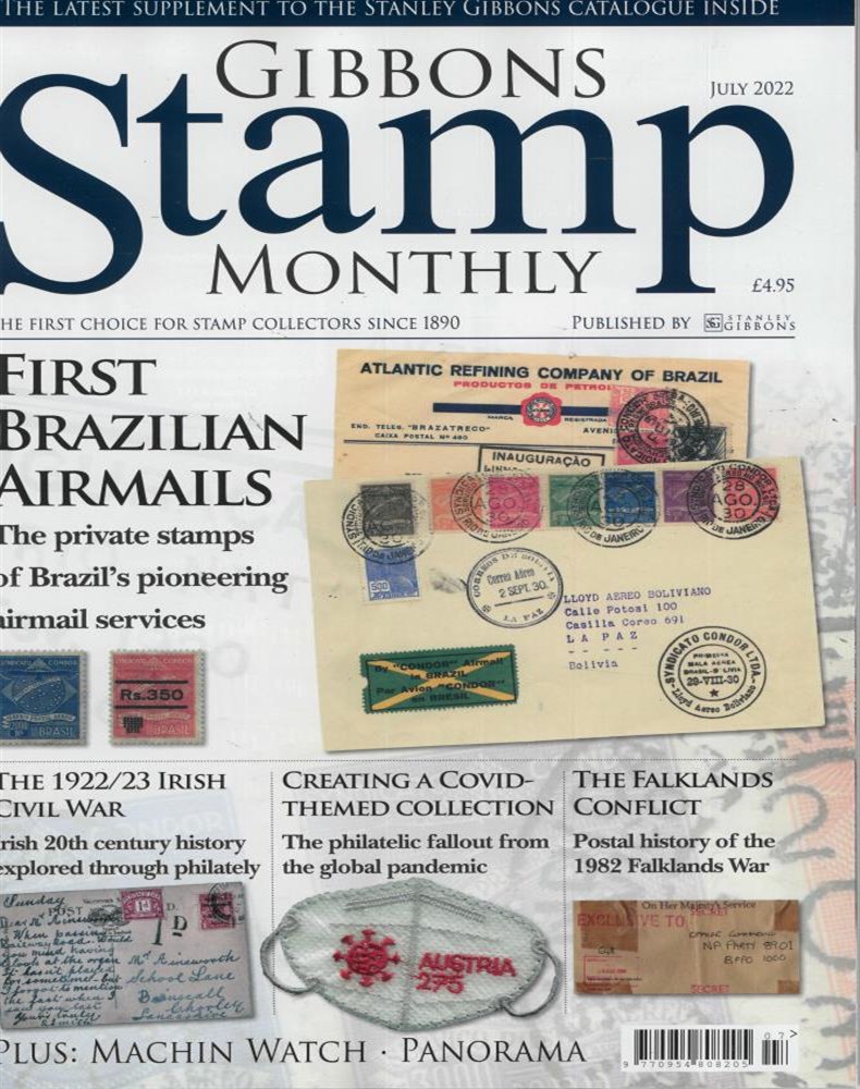 Gibbons Stamp Monthly Magazine Issue JUL 22