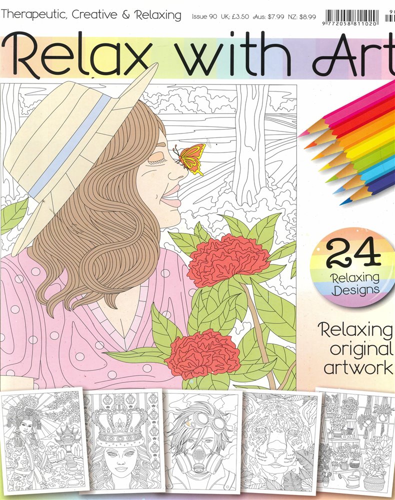Relax With Art Magazine Issue NO 90