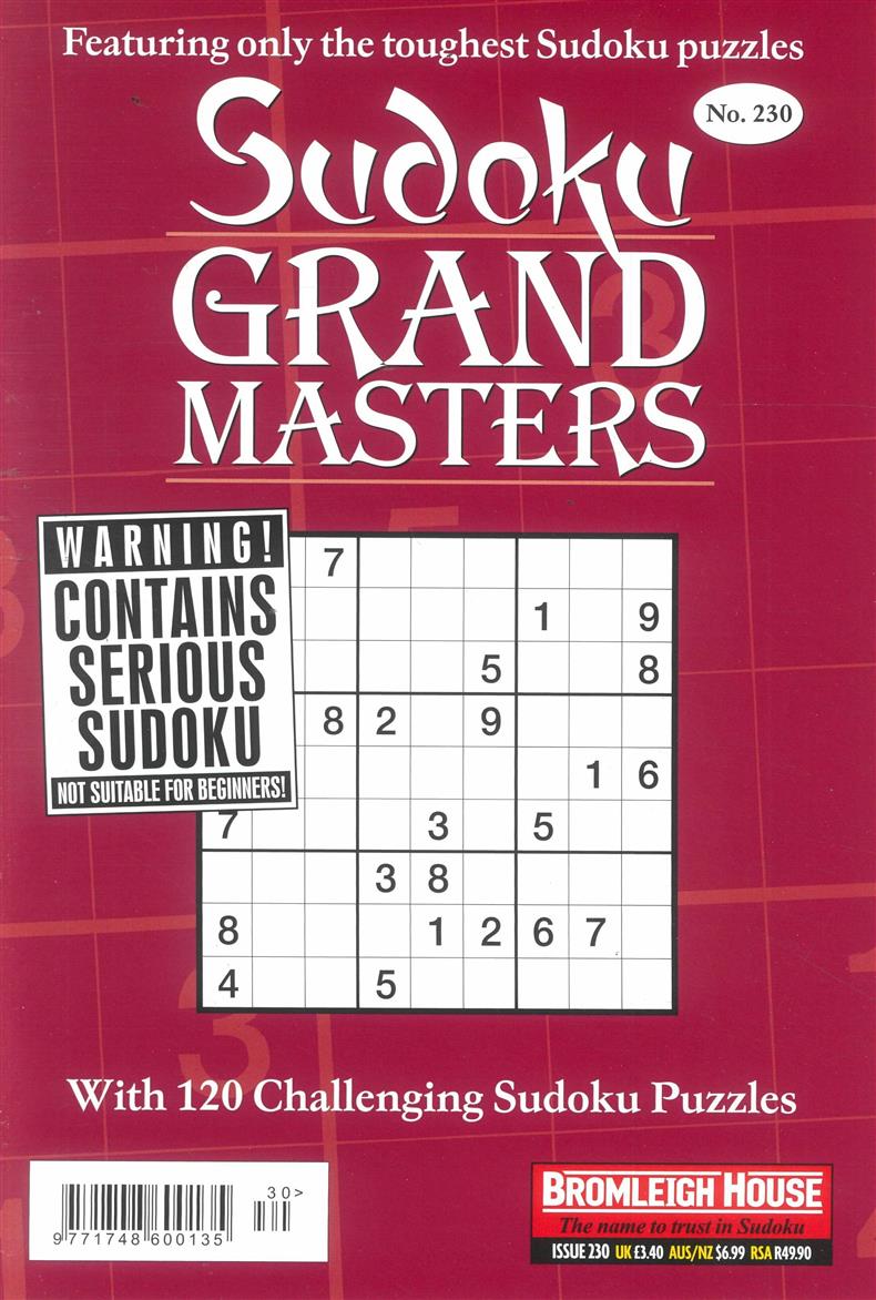 Sudoku Grand Masters - NO 230