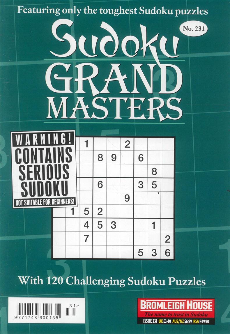 Sudoku Grand Masters - NO 231