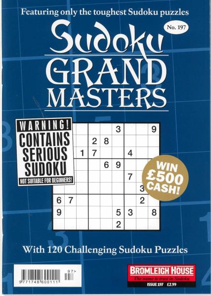 Sudoku Grand Masters Magazine