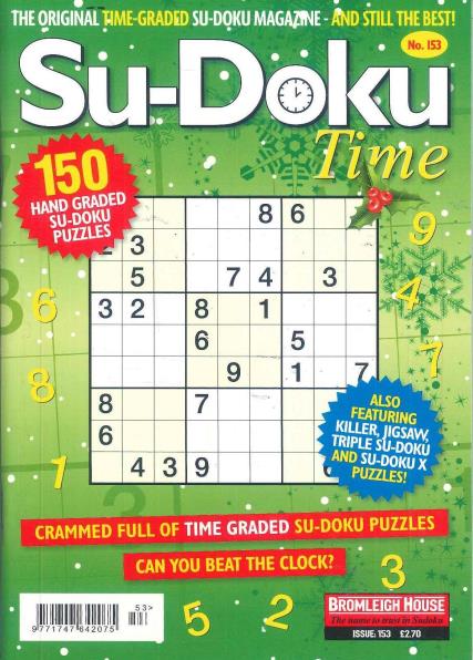 Sudoku Time Magazine Subscription