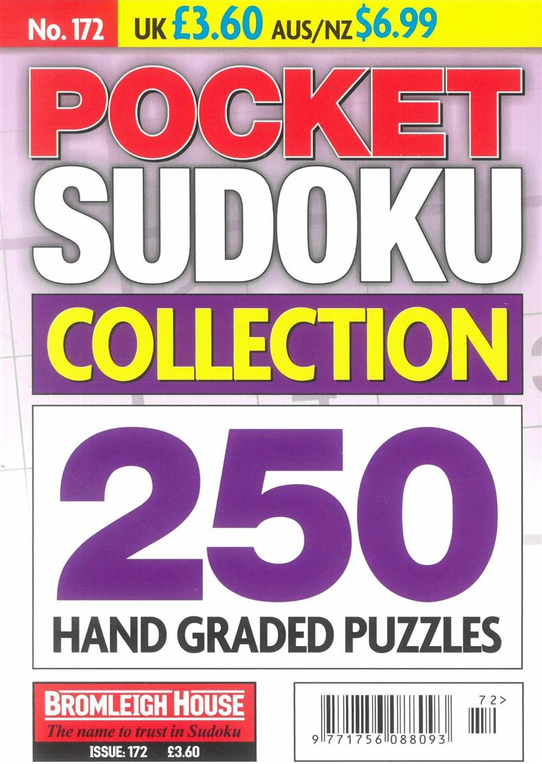 Pocket Sudoku Collection - NO 172