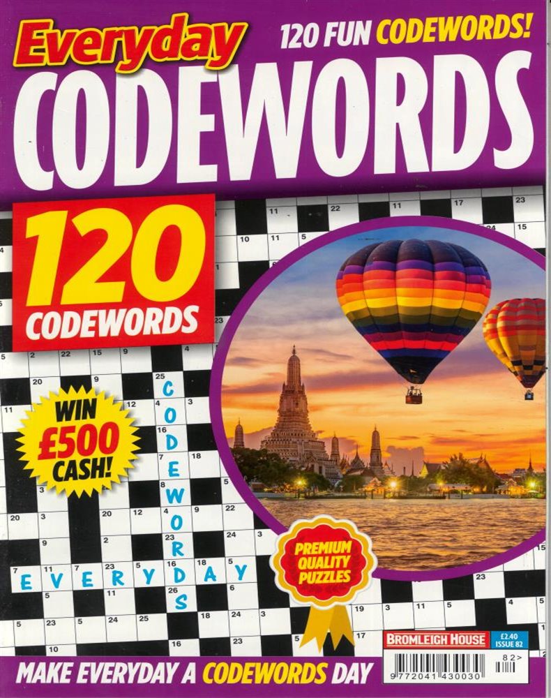 Everyday Codewords Magazine Issue NO 82