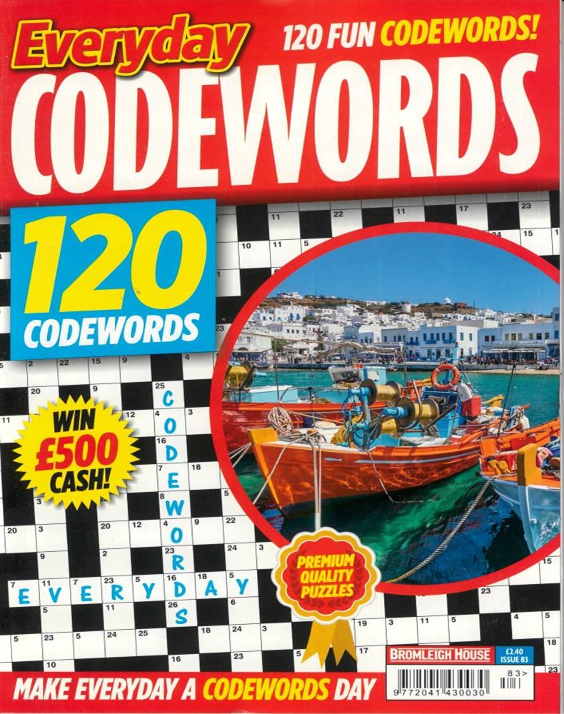 Everyday Codewords Magazine Issue NO 83