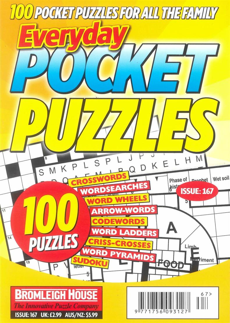 Everyday Pocket Puzzles - NO 167