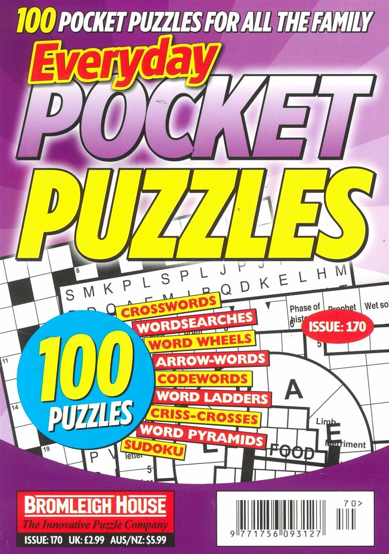 Everyday Pocket Puzzles - NO 170