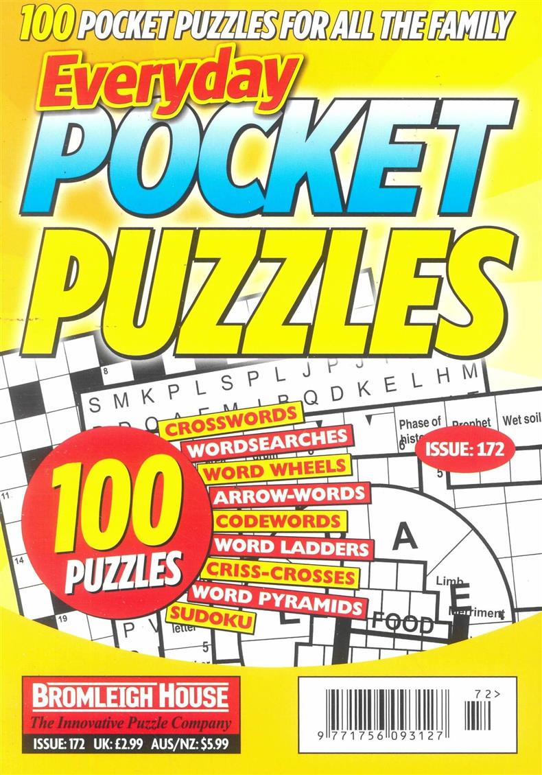 Everyday Pocket Puzzles - NO 172