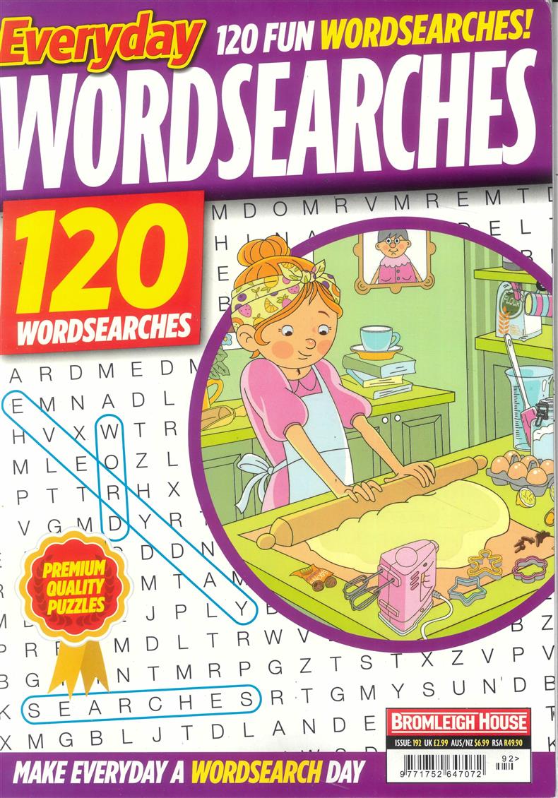 Everyday Wordsearches - NO 192
