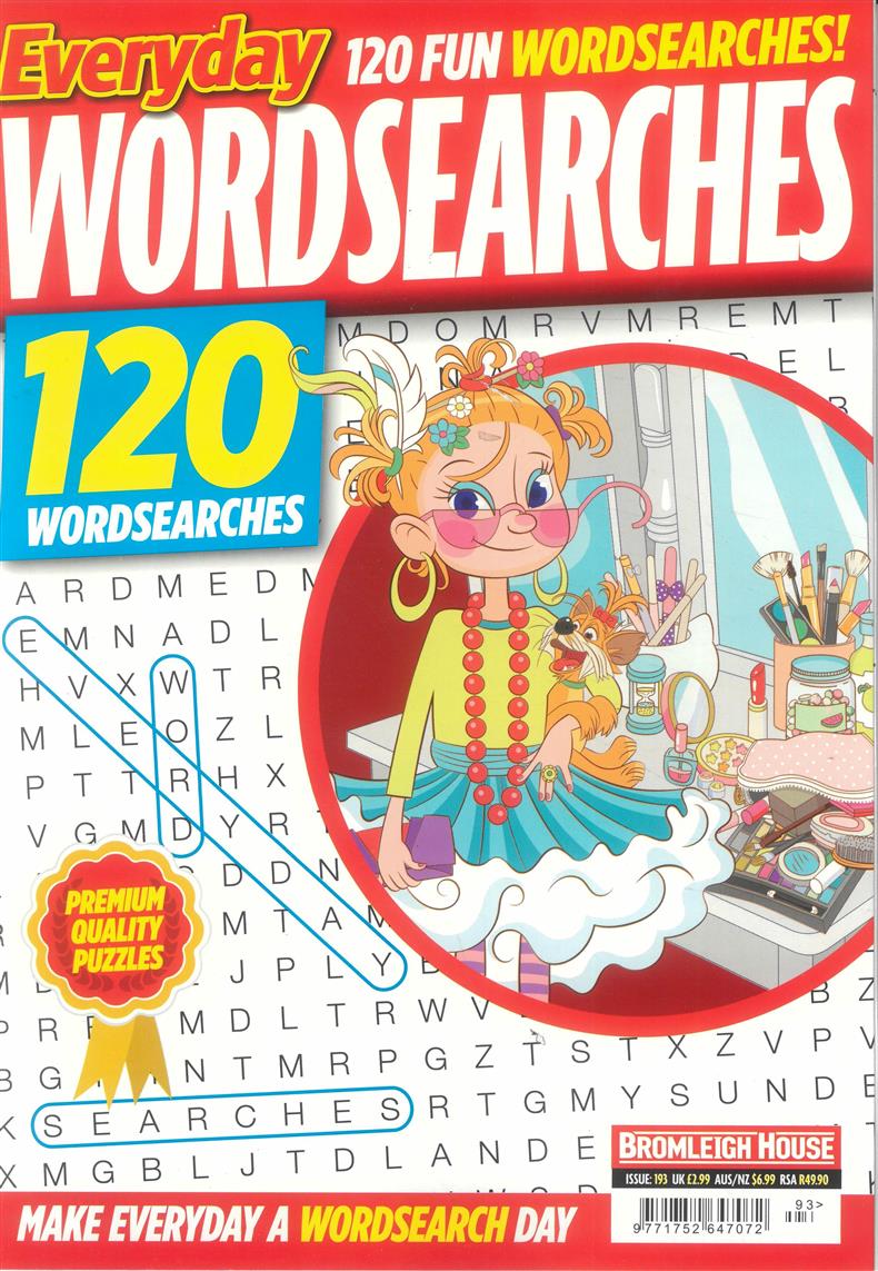 Everyday Wordsearches - NO 193