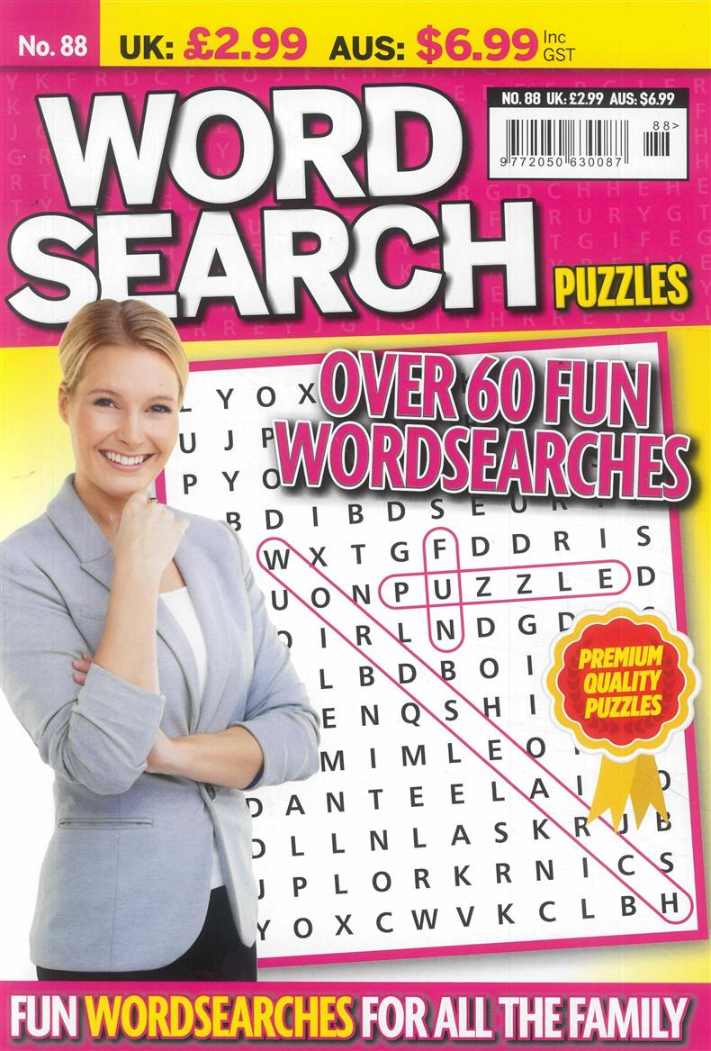 Wordsearch Puzzles - NO 88