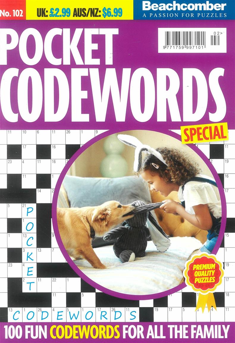 Pocket Codewords Special - NO 102