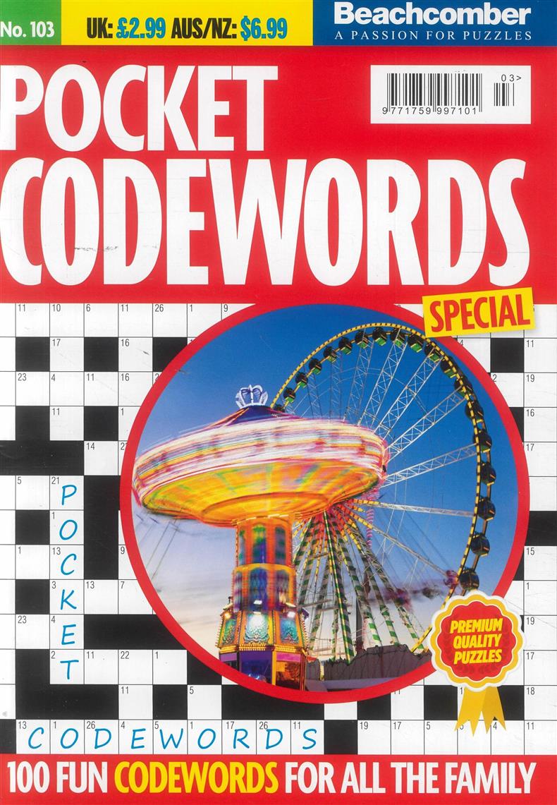Pocket Codewords Special - NO 103