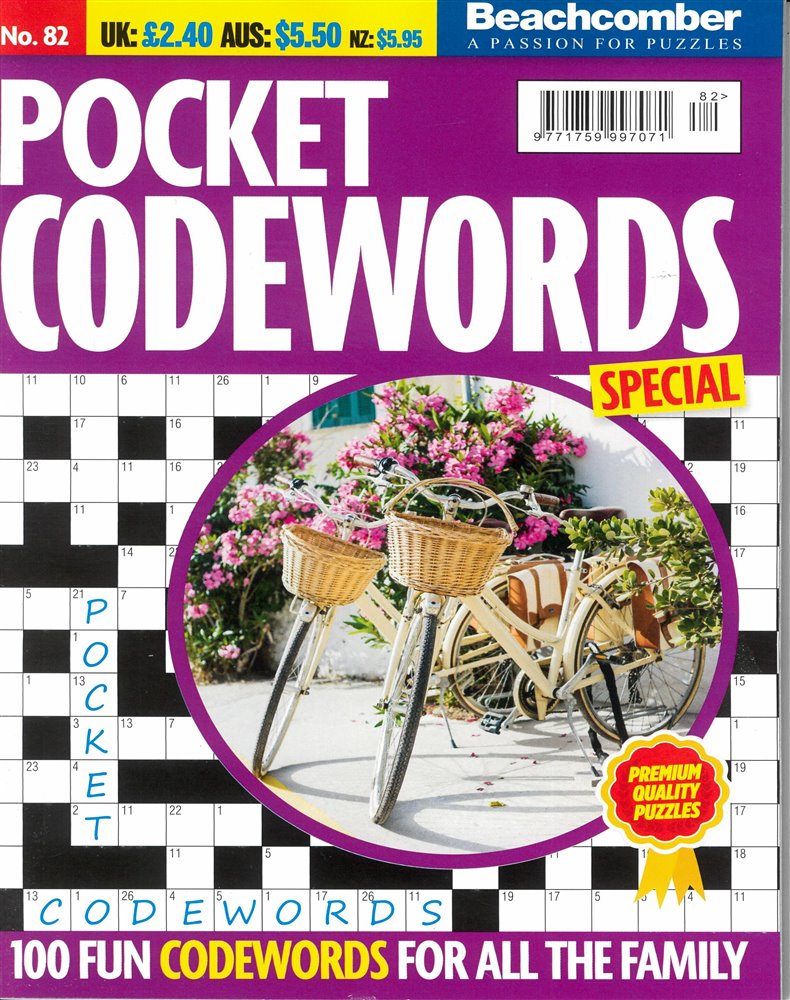 Pocket Codewords Special Magazine Issue NO 82