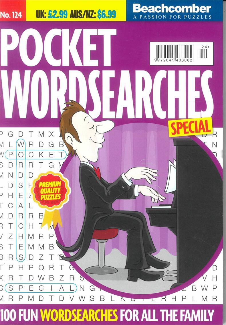 Pocket Wordsearches Special - NO 124