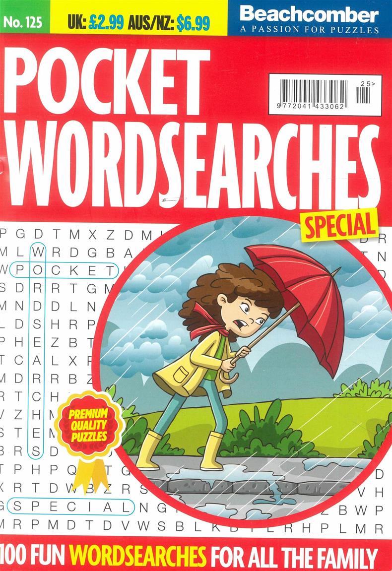 Pocket Wordsearches Special - NO 125