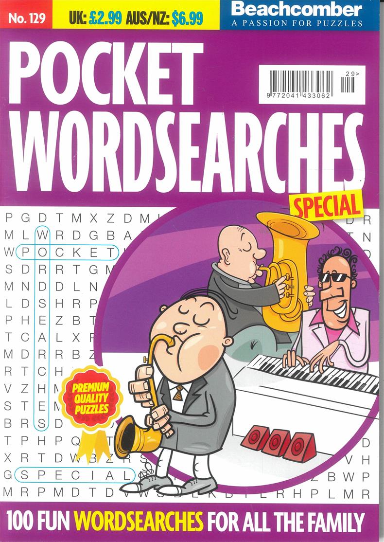 Pocket Wordsearches Special - NO 129