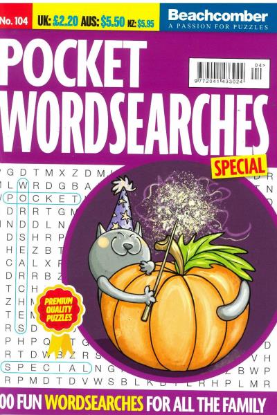 Pocket Wordsearches Special Magazine