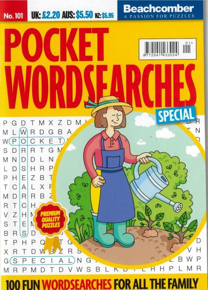 Pocket Wordsearches Special magazine