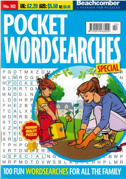 Pocket Wordsearches Special magazine
