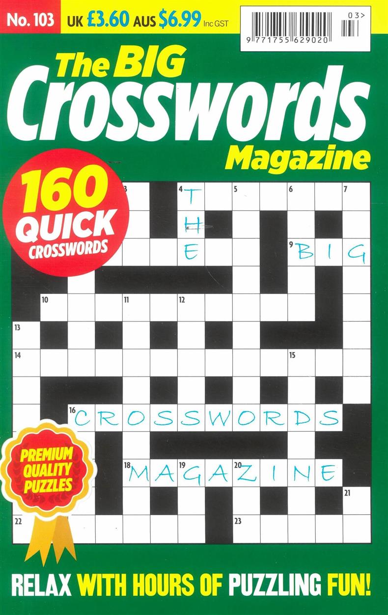 The Big Crosswords Magazine - NO 103