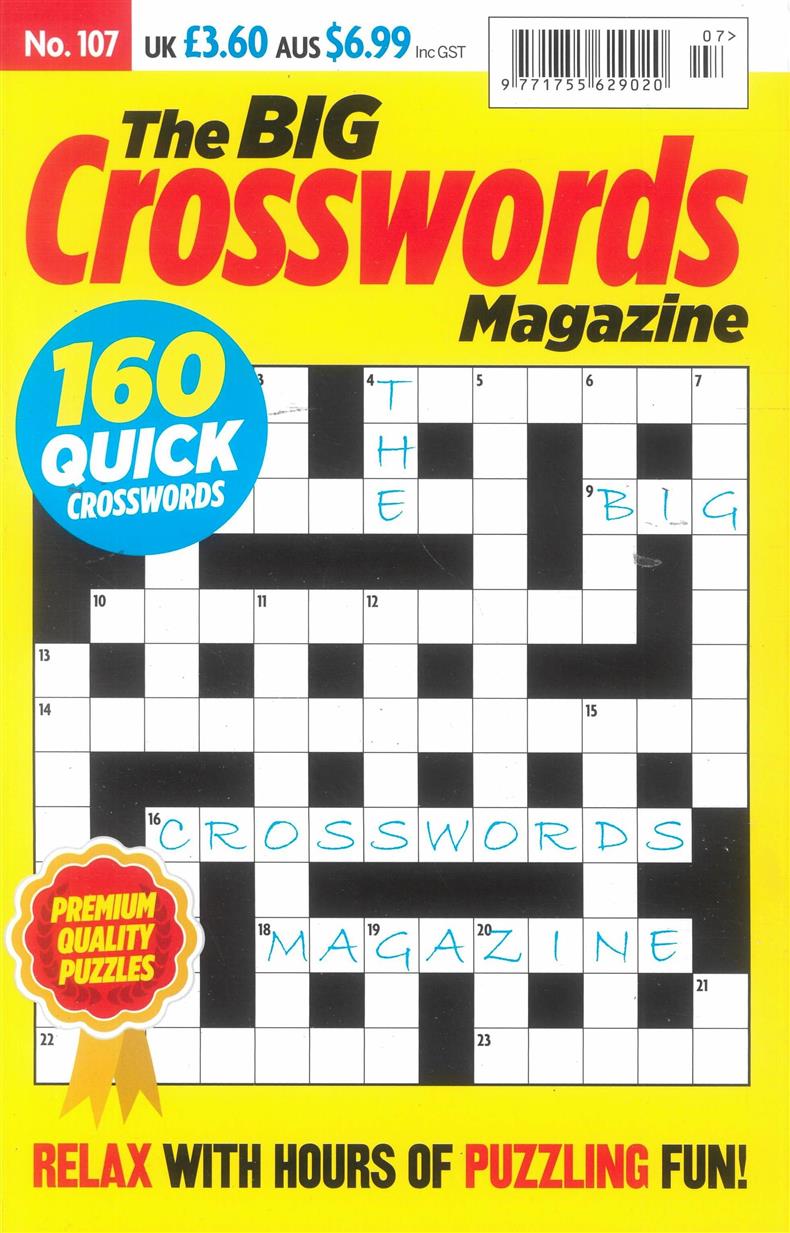 The Big Crosswords Magazine - NO 107