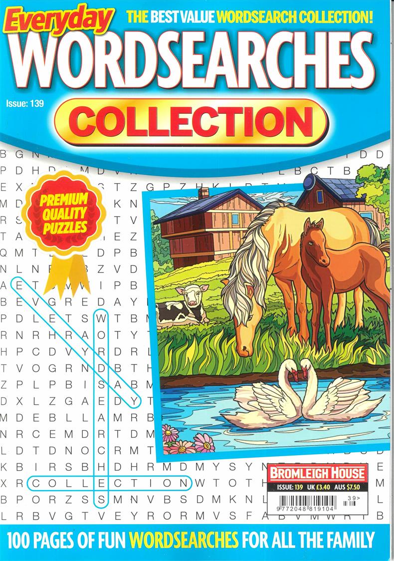 Everyday Wordsearches Collection - NO 139