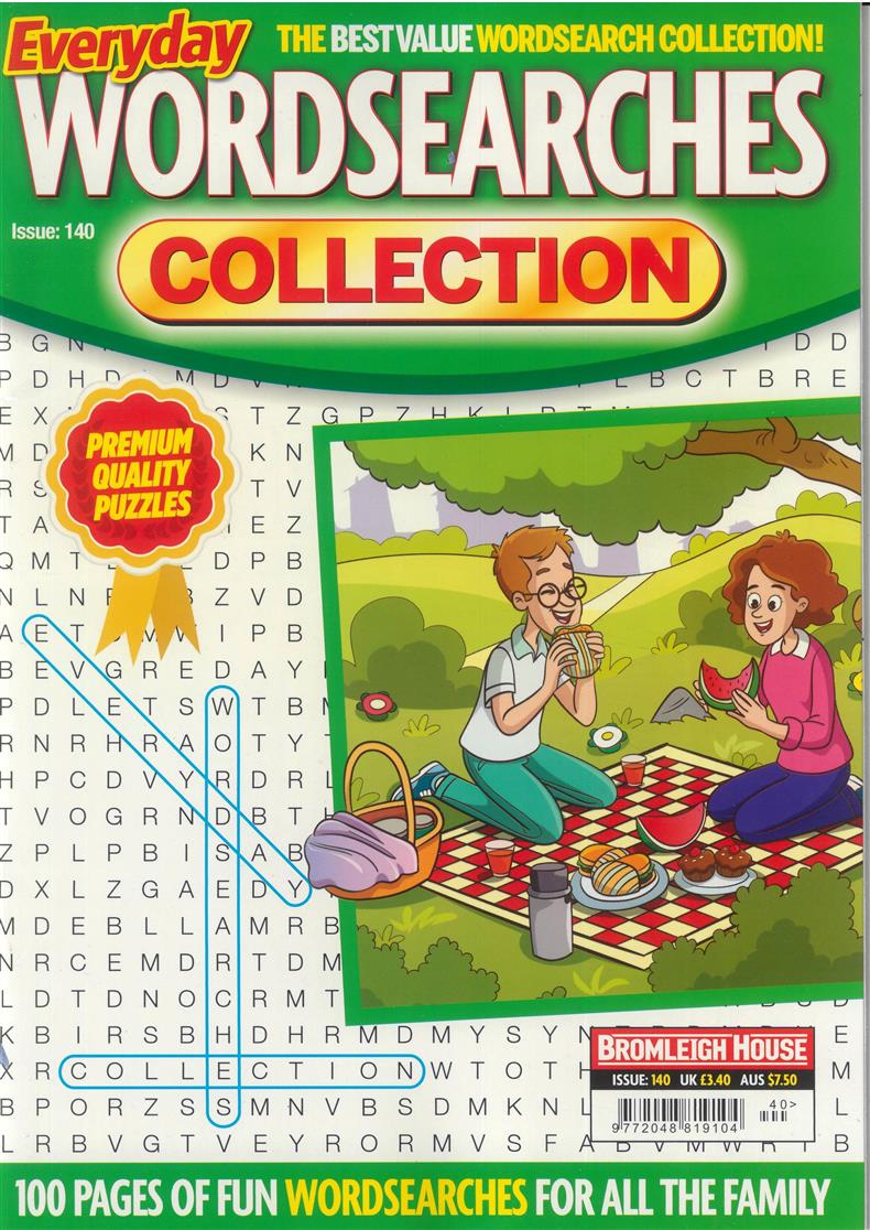 Everyday Wordsearches Collection - NO 140
