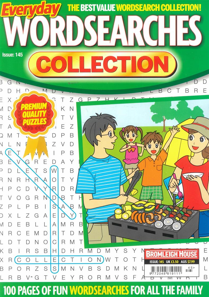Everyday Wordsearches Collection - NO 145