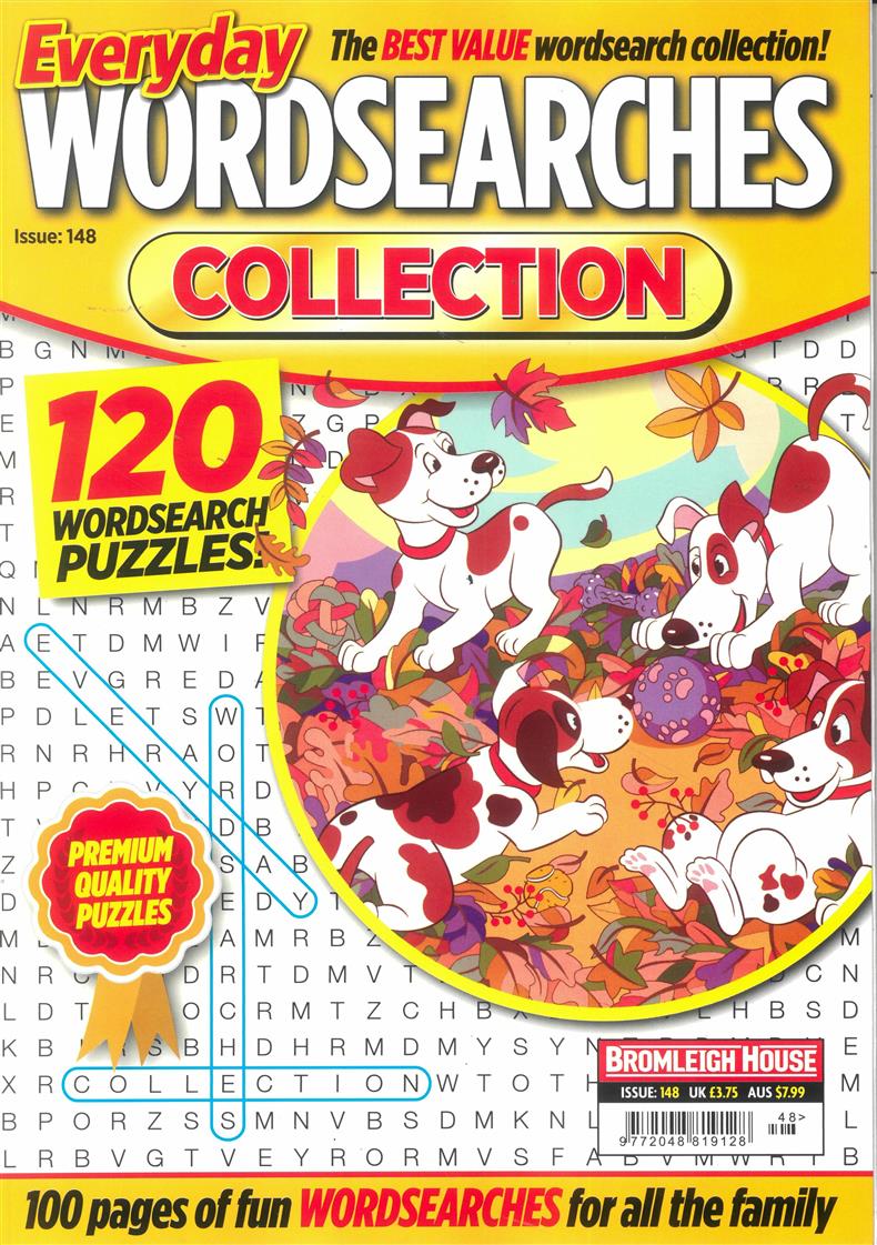Everyday Wordsearches Collection - NO 148