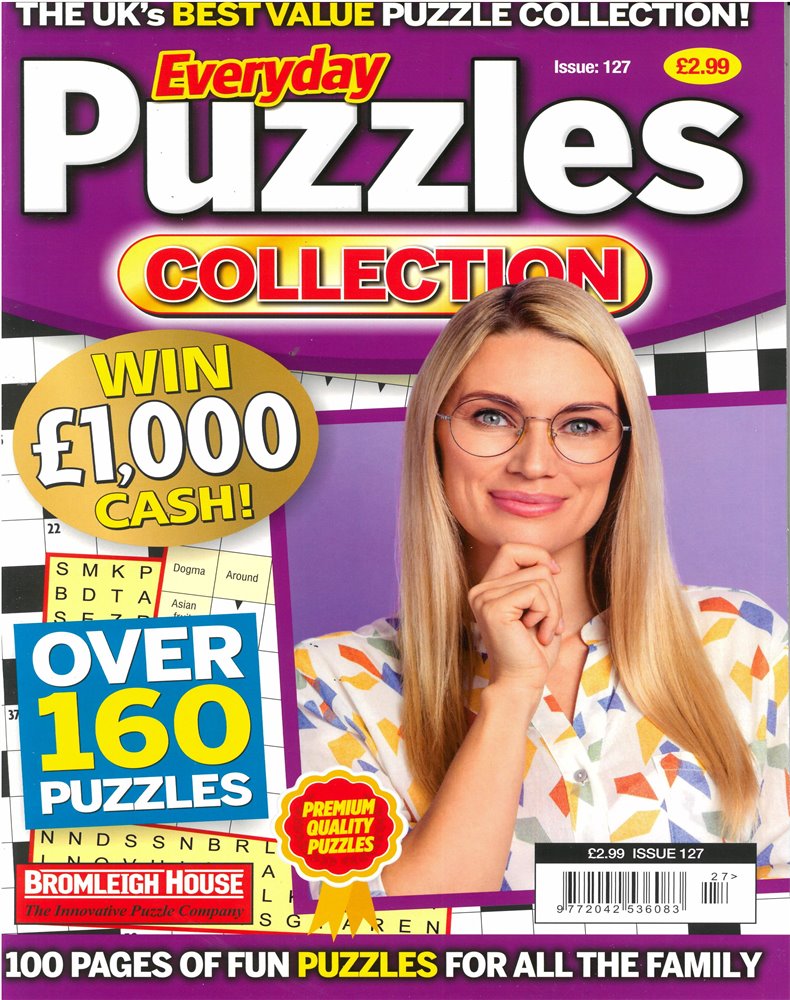 Everyday Puzzles Collection Magazine Issue NO 127