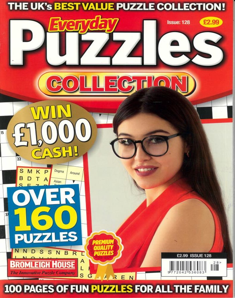 Everyday Puzzles Collection Magazine Issue NO 128
