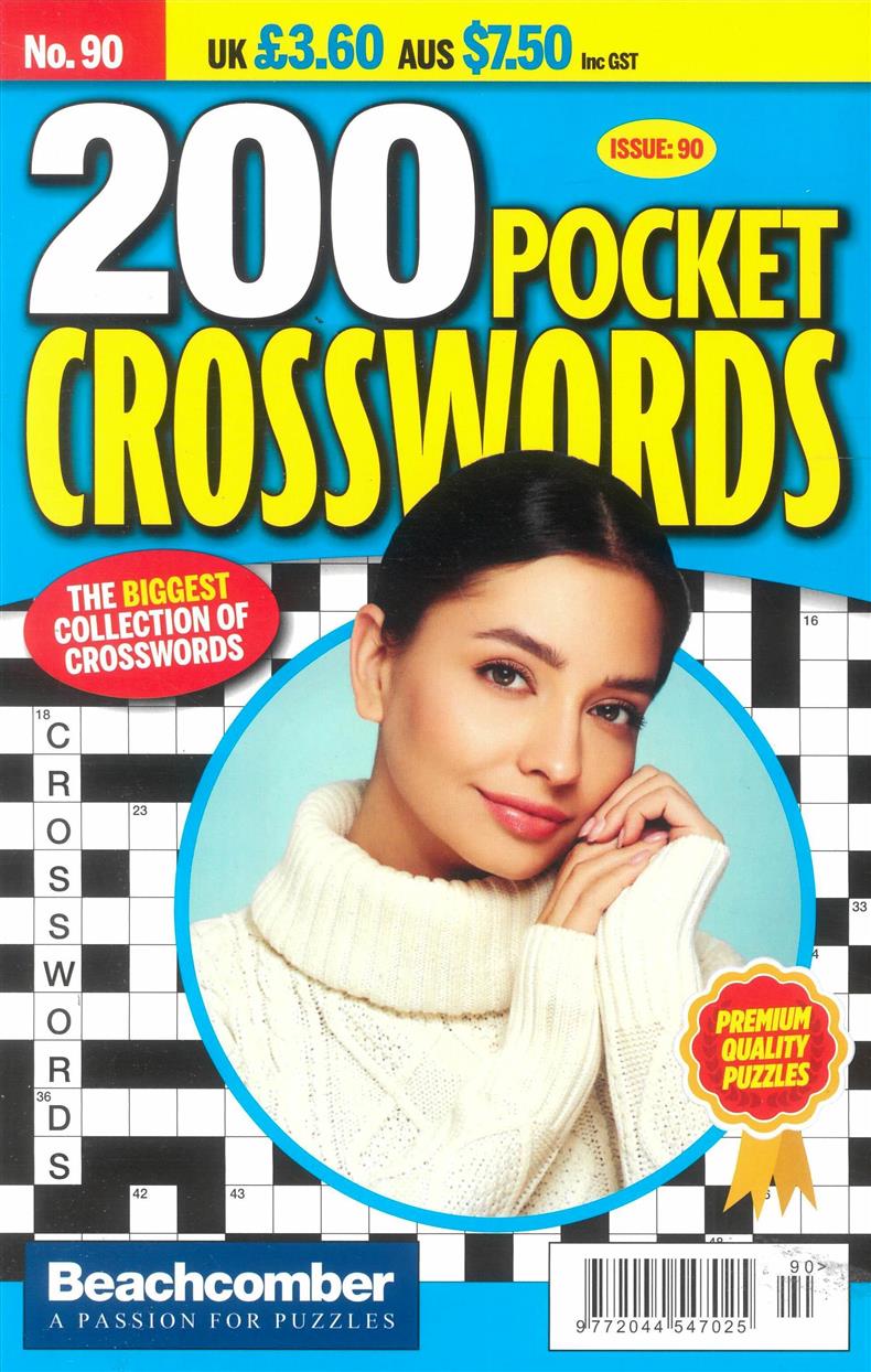 200 Pocket Crosswords - NO 90