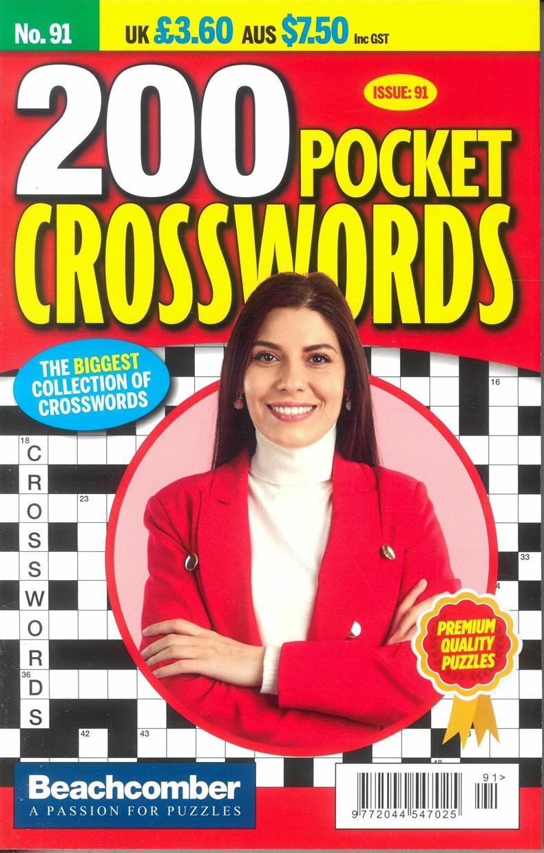 200 Pocket Crosswords - NO 91