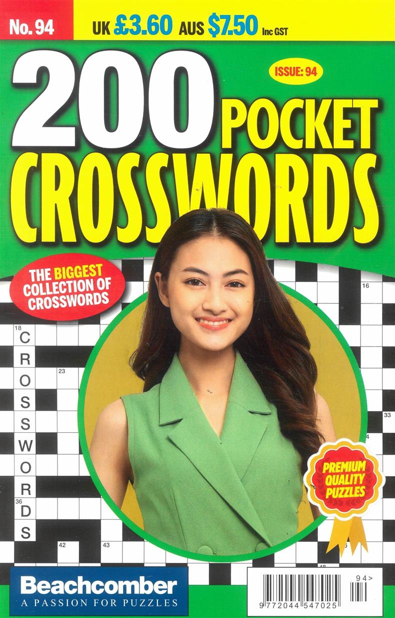 200 Pocket Crosswords - NO 94