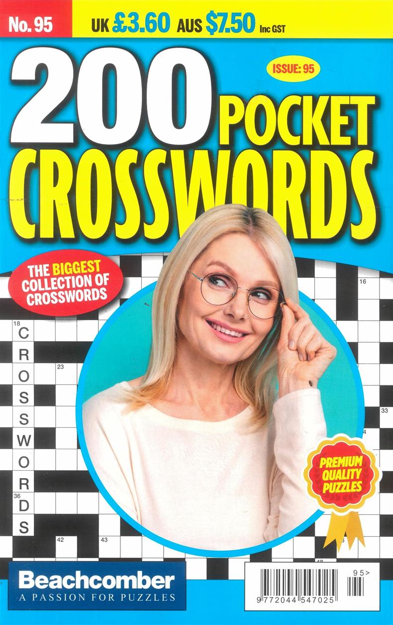 200 Pocket Crosswords - NO 95