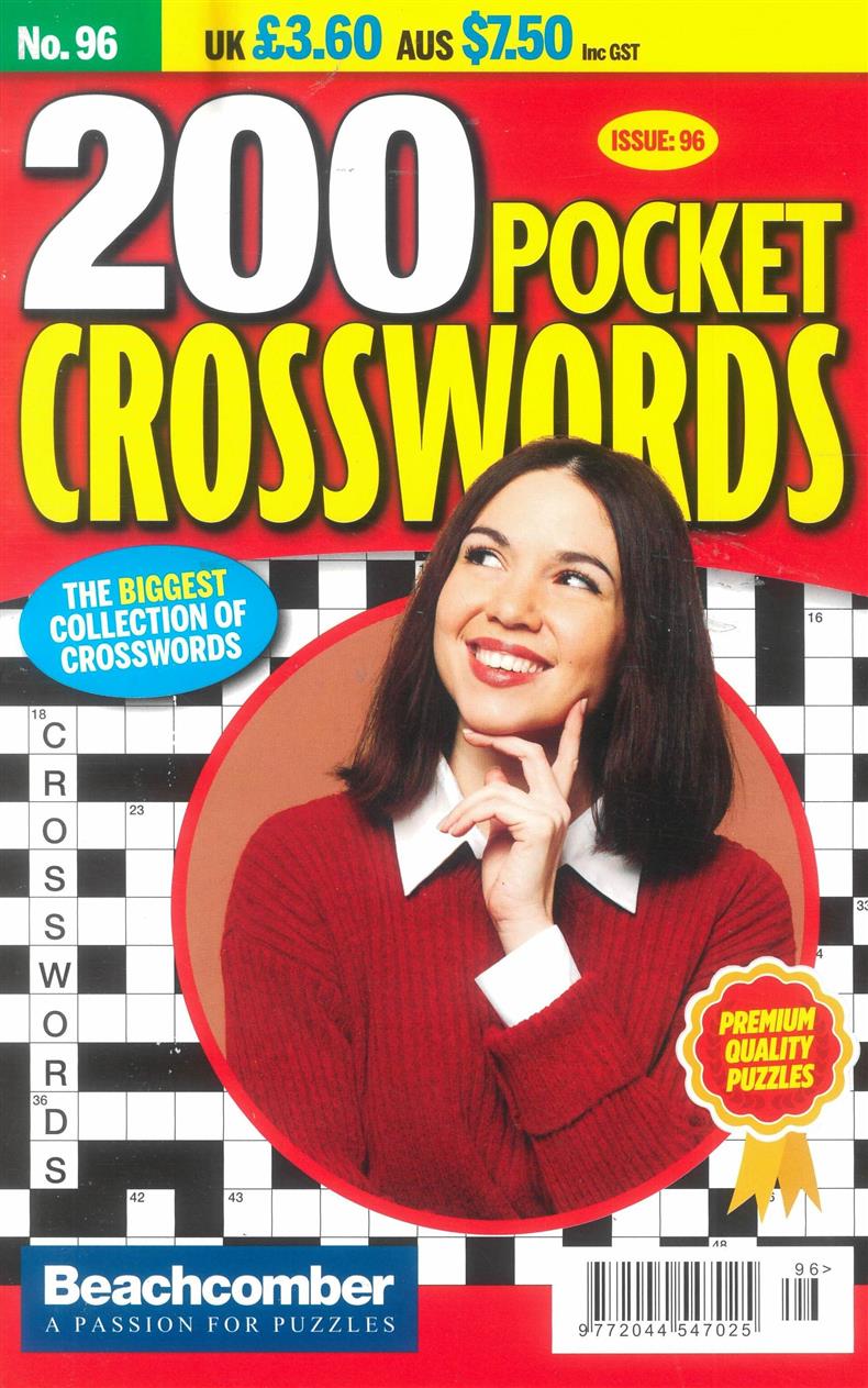200 Pocket Crosswords - NO 96