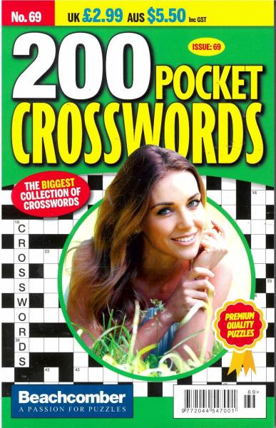 200 Pocket Crosswords Magazine