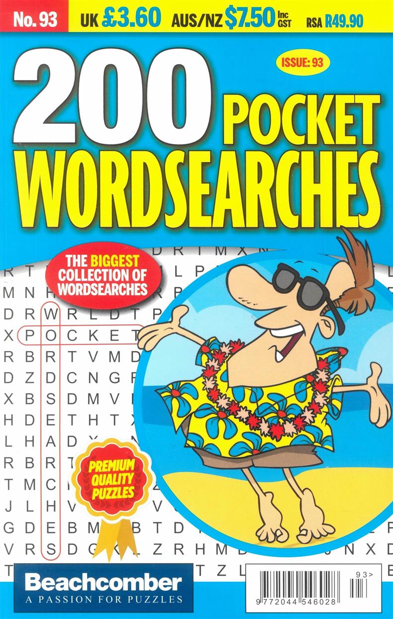 200 Pocket Wordsearches - NO 93
