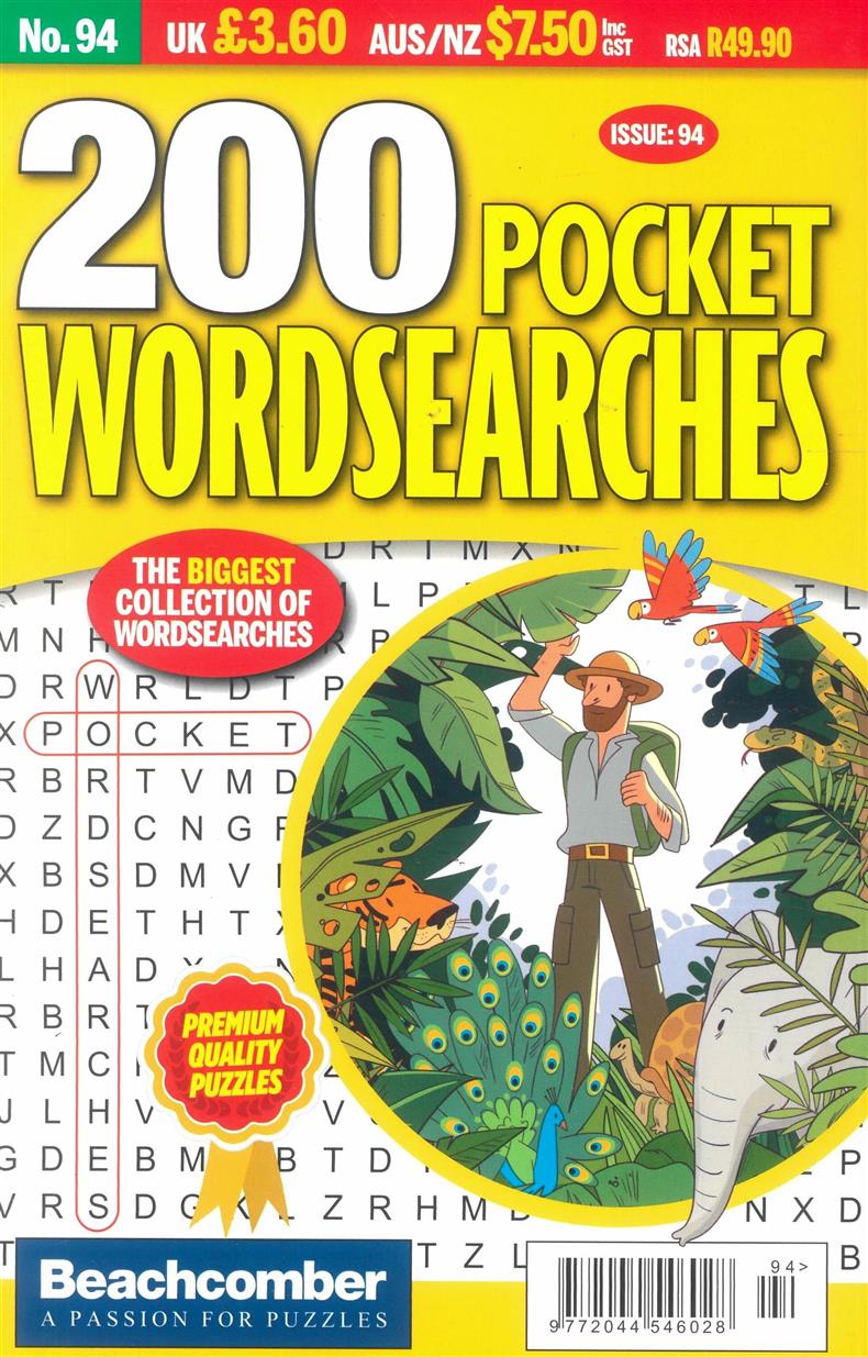 200 Pocket Wordsearches - NO 94