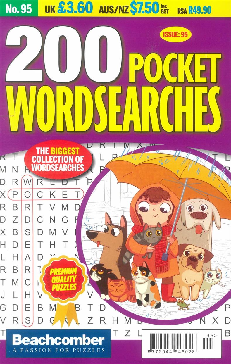 200 Pocket Wordsearches - NO 95