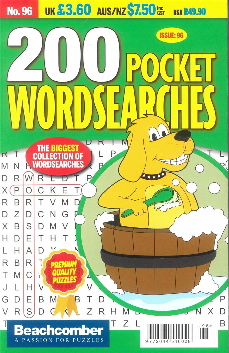 200 Pocket Wordsearches - NO 96