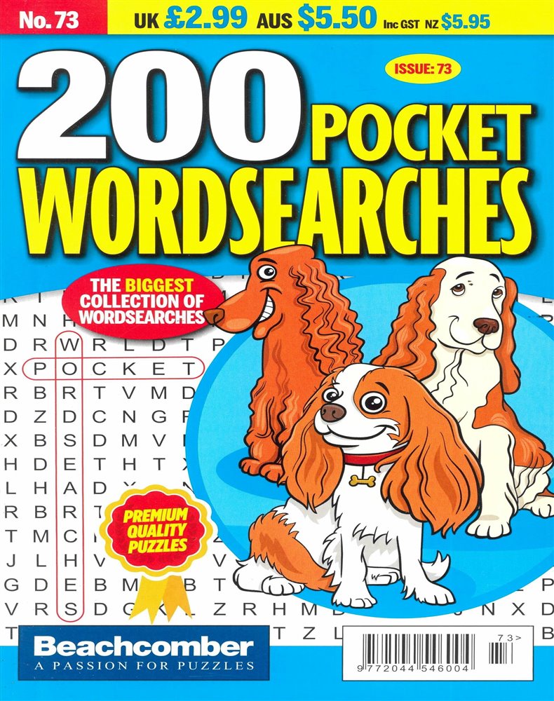 200 Pocket Wordsearches Magazine Issue NO 73