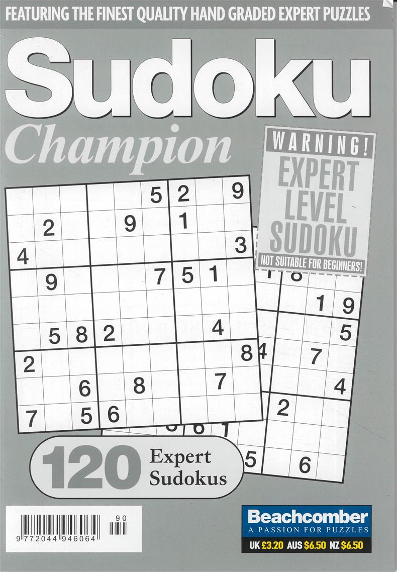 Sudoku Champion - NO 90