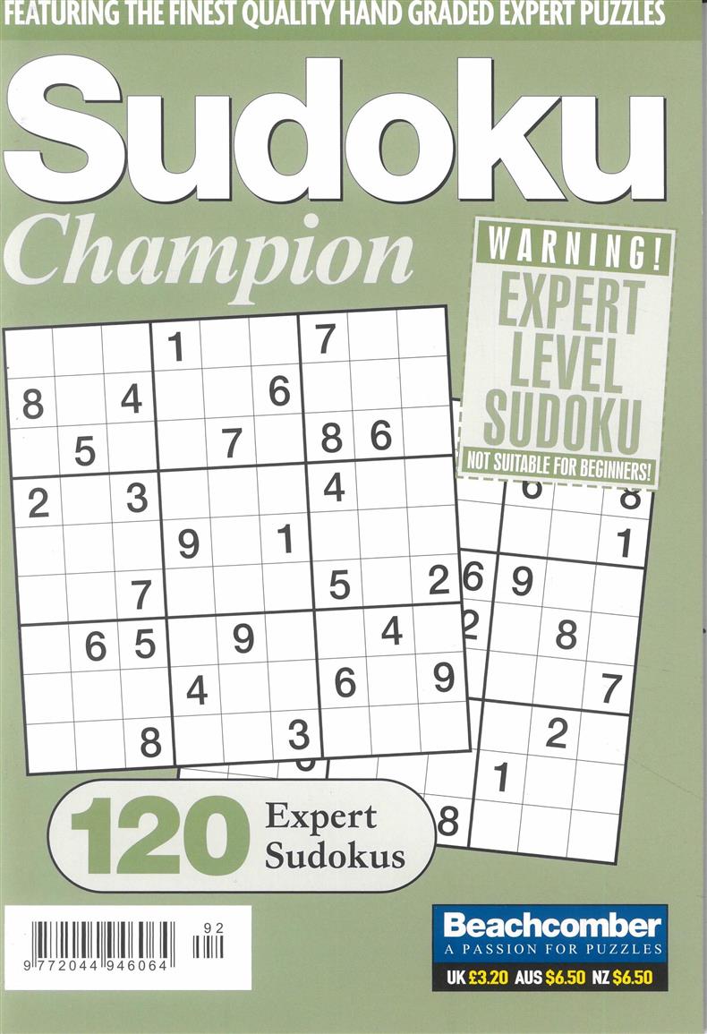 Sudoku Champion - NO 92